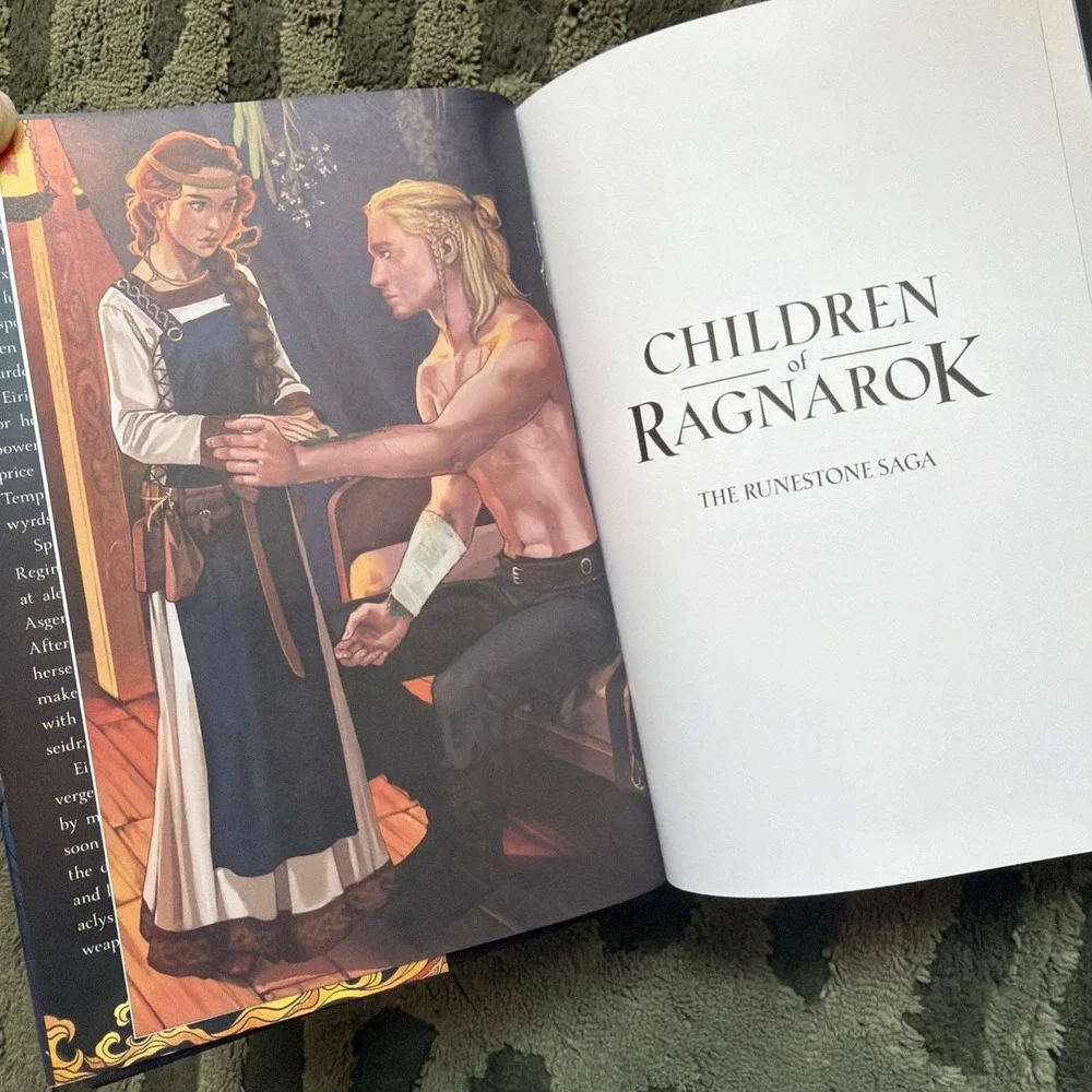 LitJoy Children of Ragnarok Signed Special Edition Cinda Williams Chima
